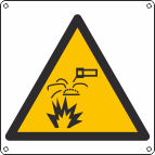 Pericolo area a rischio incendio