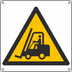 Pericolo carrelli elevatori ed altri veicoli industriali