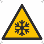 Pericolo bassa temperatura / condizioni di congelamento